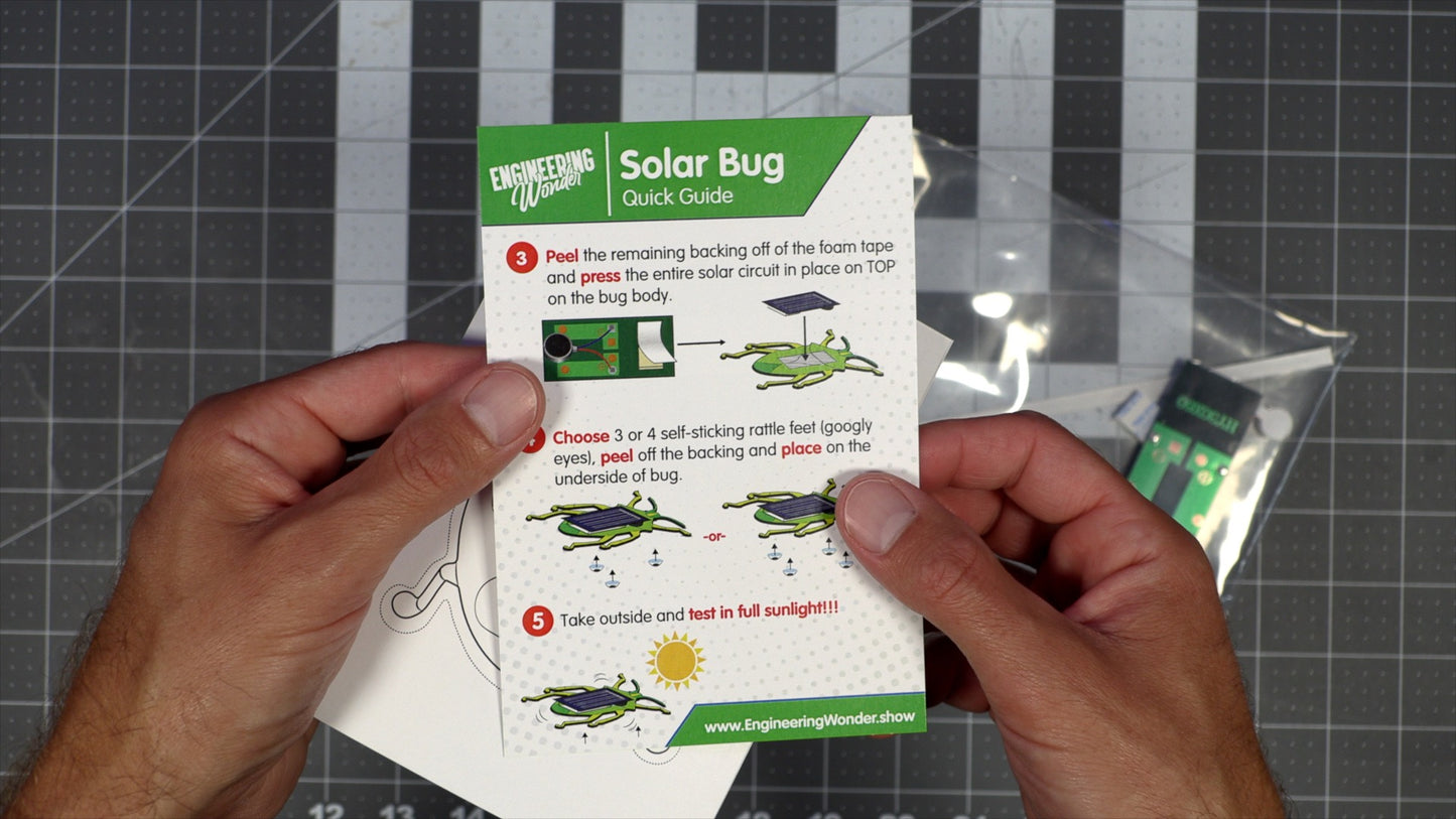 Solar Bug STEM Learning Kit