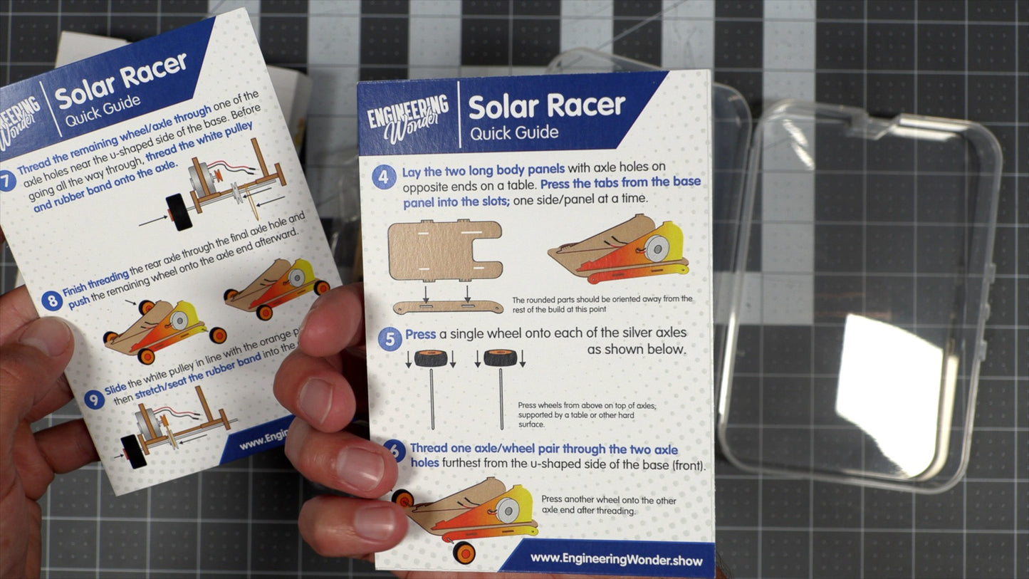 Solar Racer STEM Learning Kit